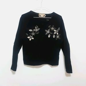 ♦️ Episcia Vintage Embroidered Cardigan - …